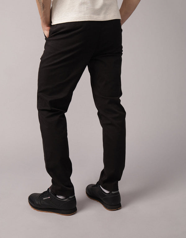 Pantalón Chino Slim Lived-In Ae - Negro