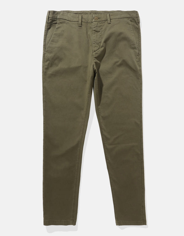 Pantalón Chino Slim Lived-In Ae - Verde