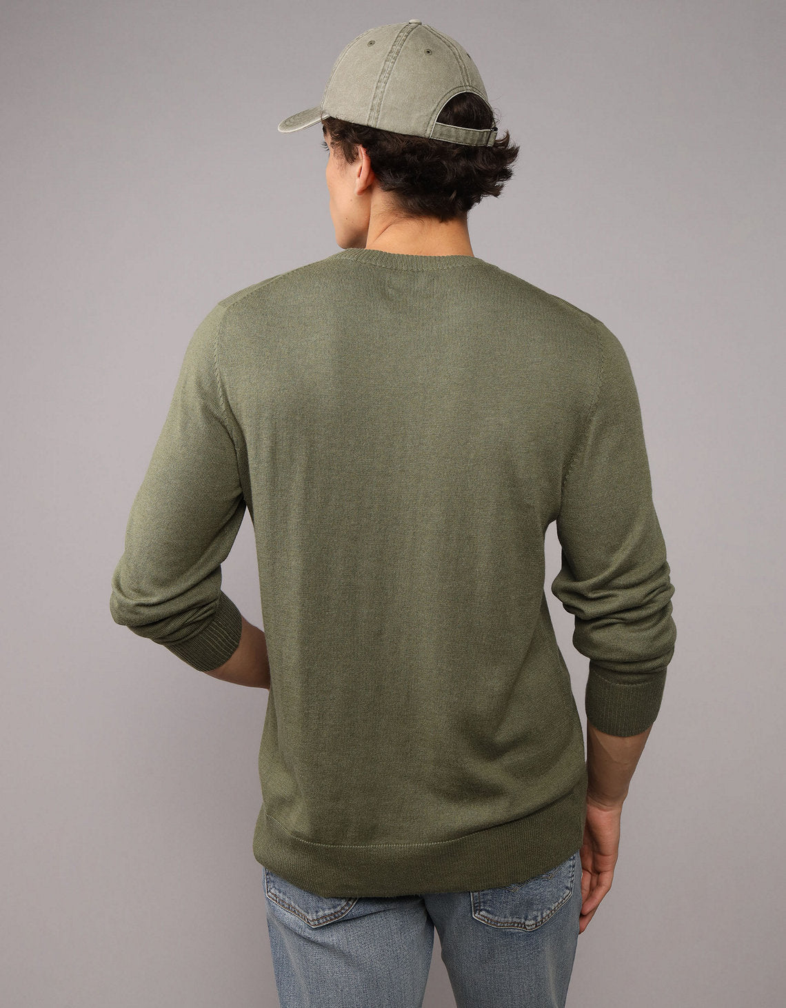 Polera cuello redondo Manga Larga Hombre AE - Generico 1142_1931_348_ob