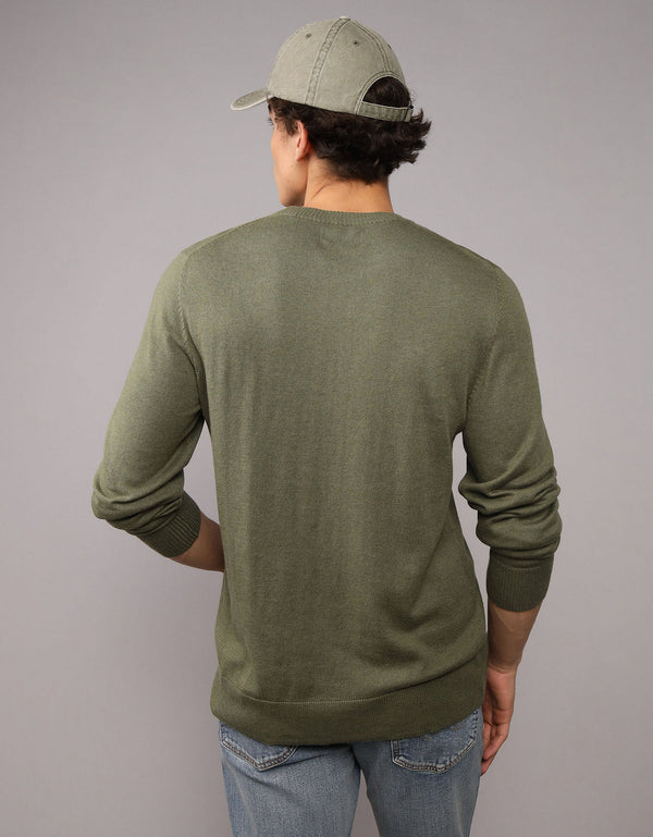 Polera cuello redondo Manga Larga Hombre AE - Generico