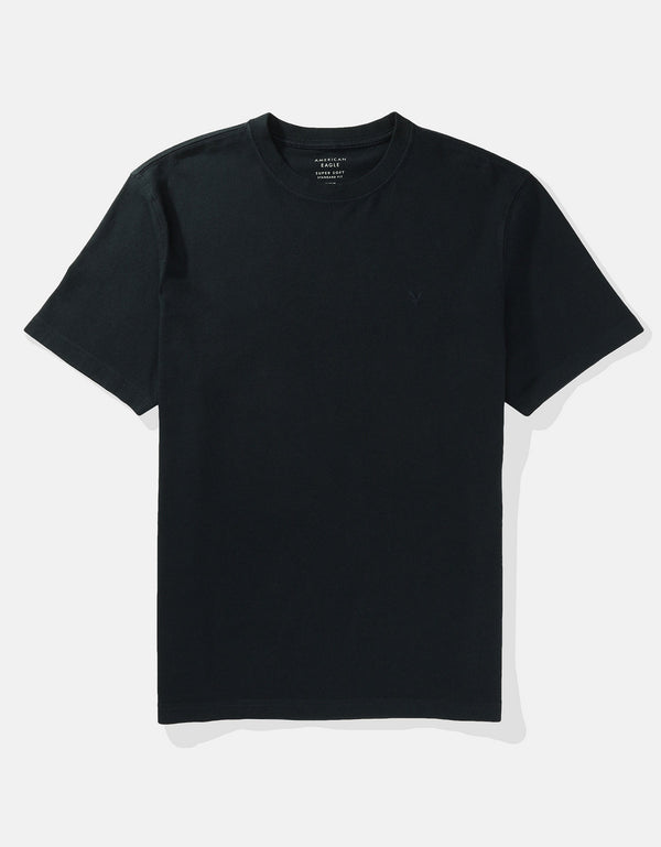 Polo sin Cuello Manga Corta Ae - Azul