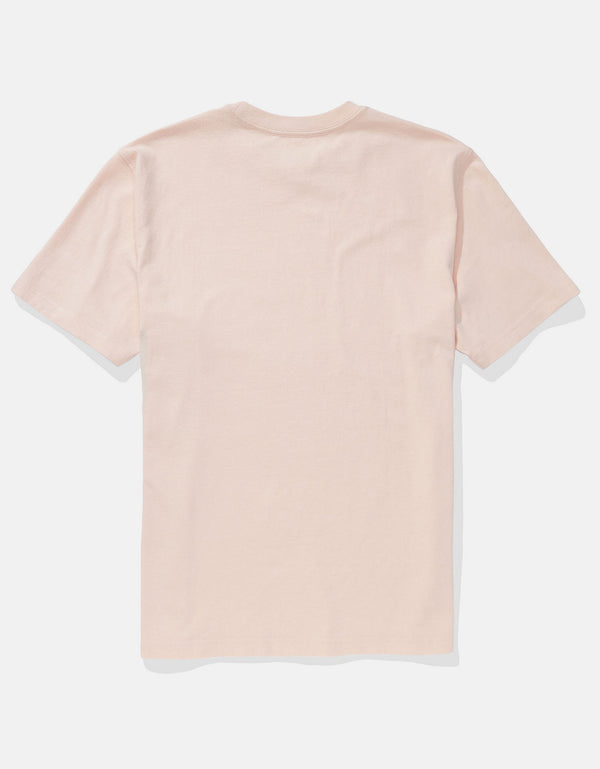 Polo sin Cuello Manga Corta Ae - Rosa
