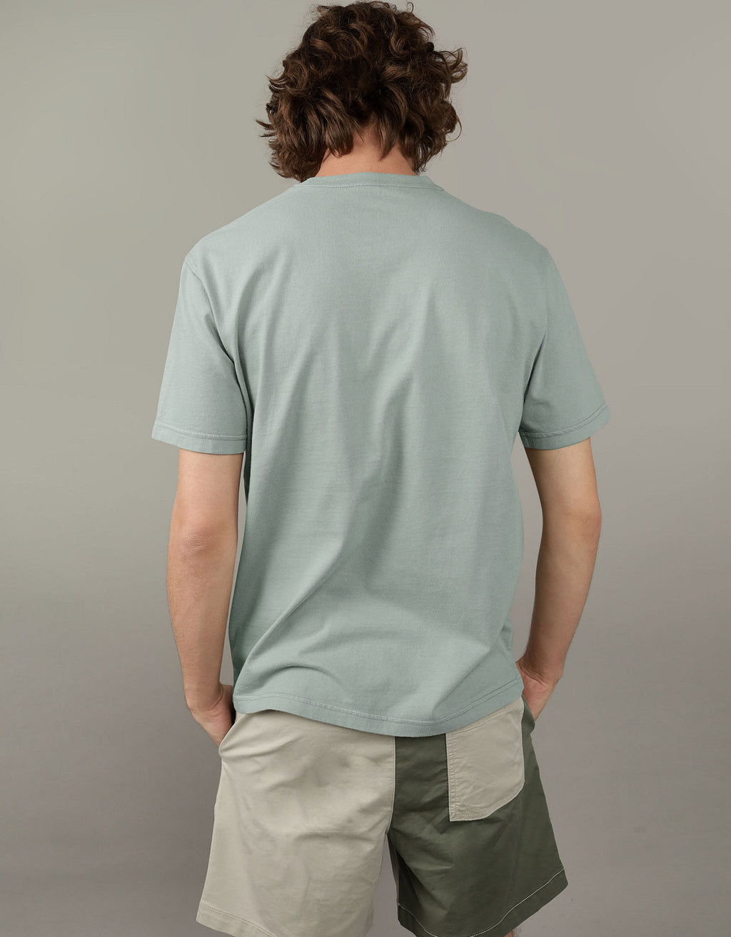 Polo sin Cuello Ae Leyenda súper suave - Verde 1164_1542_343_ob