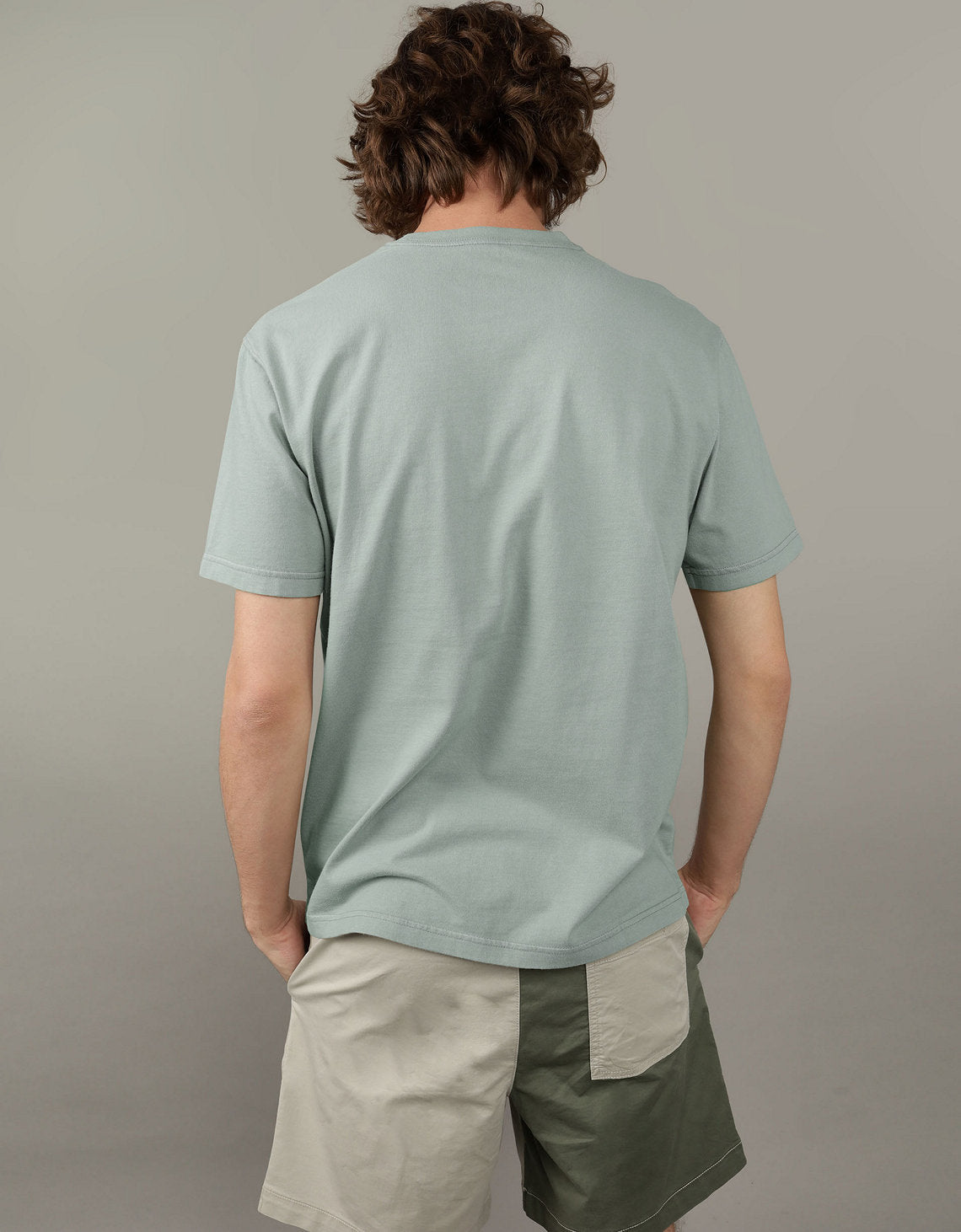 Polo sin Cuello Ae Leyenda súper suave - Verde 1164_1542_343_ob