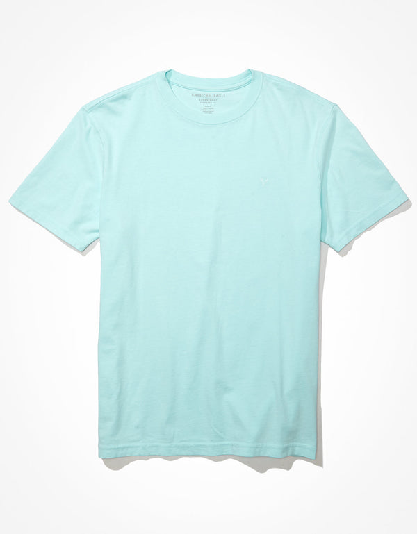 Polo sin Cuello Ae Leyenda súper suave - Azul