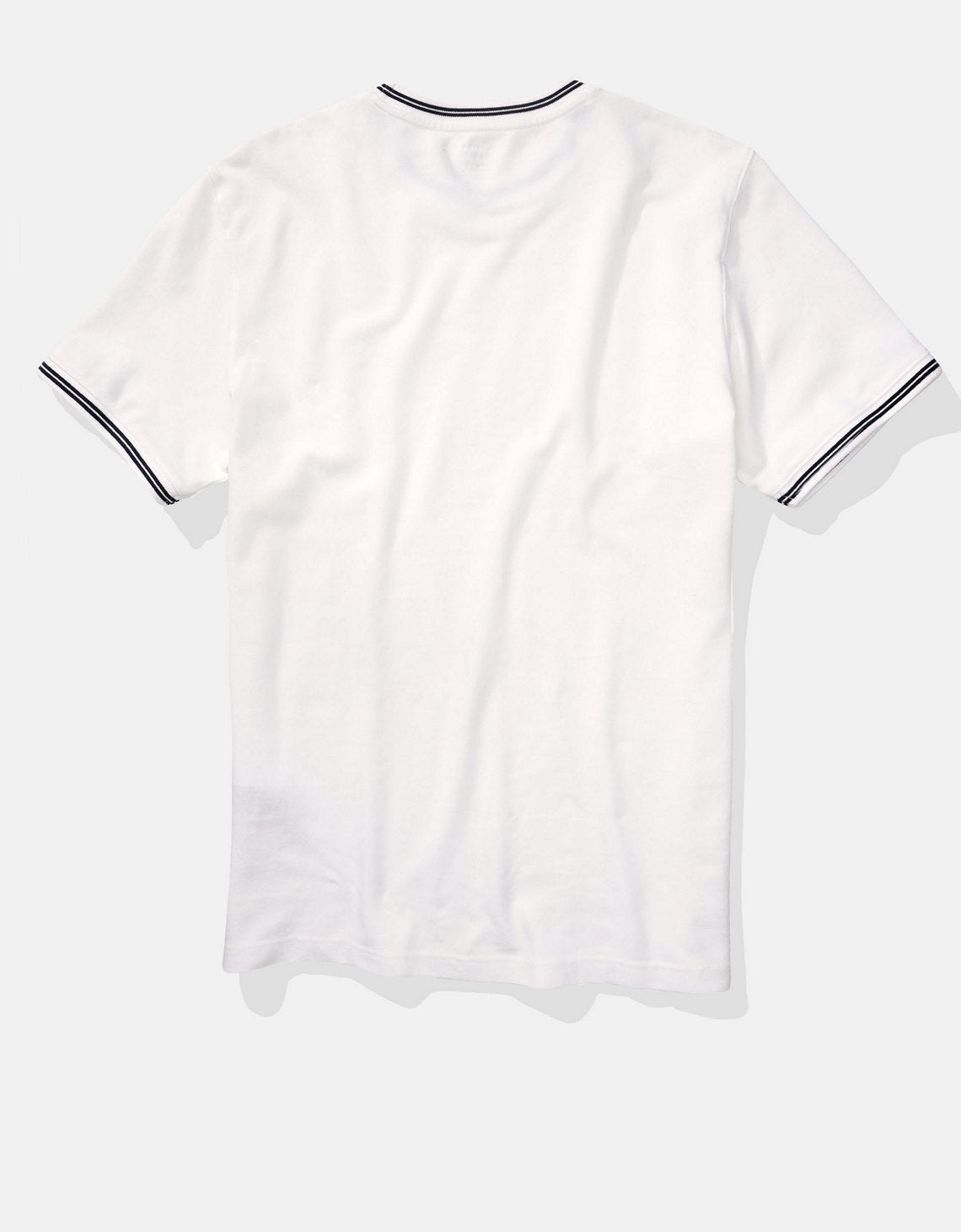 Polo sin Cuello Piqué Flex de Ae - Blanco 1164_3090_100_b