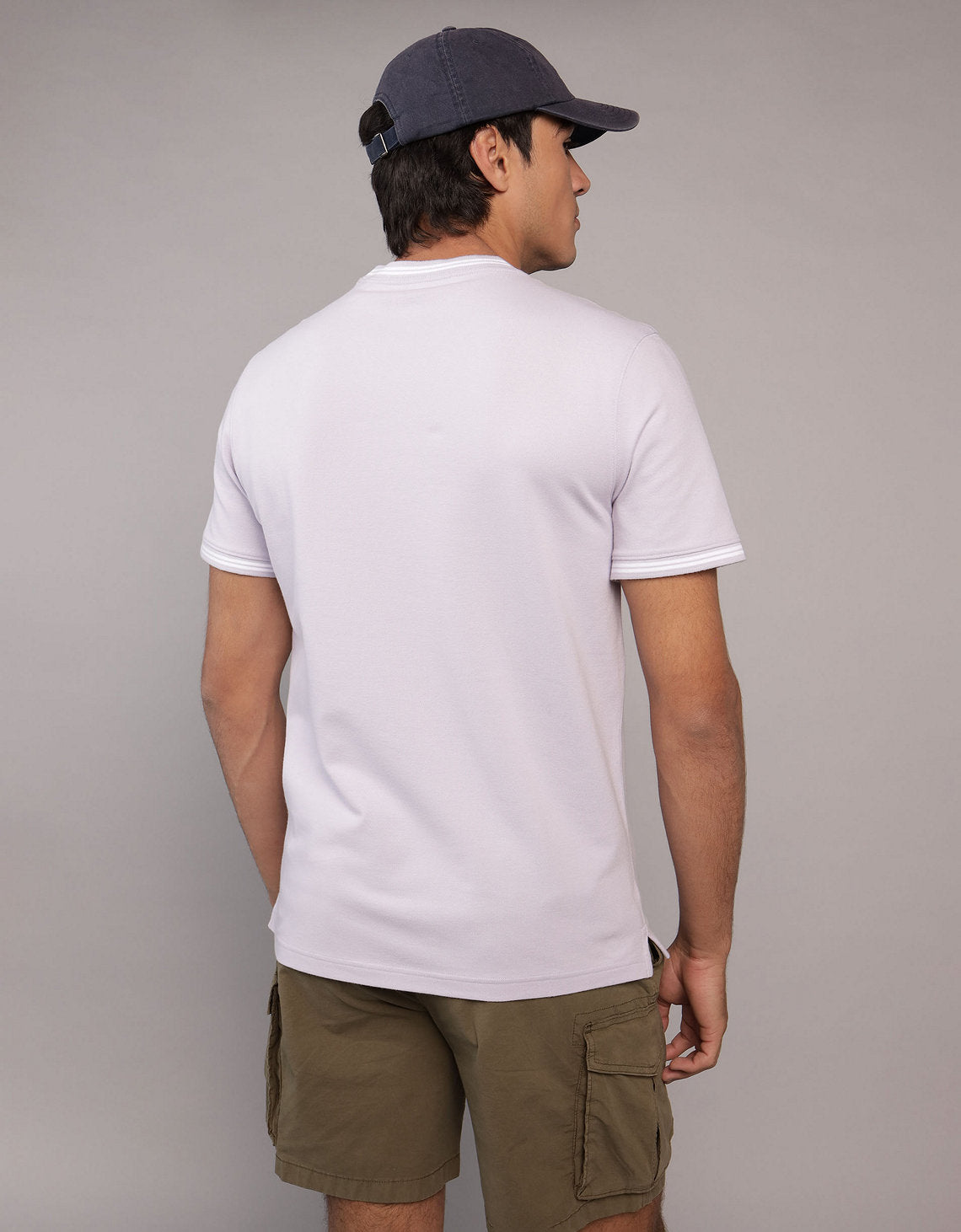 Polo sin Cuello Piqué Flex de Ae - Generico 1164_3090_580_ob
