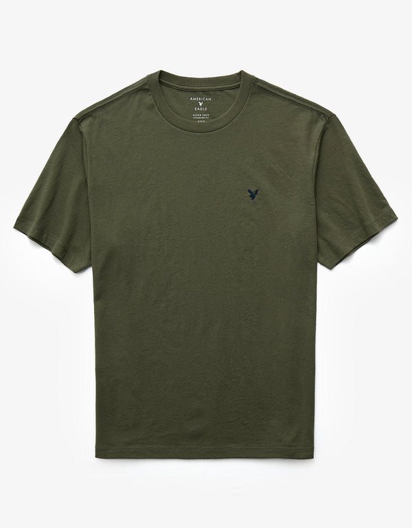 Polo sin Cuello manga corta básica de hombre AE - Generico