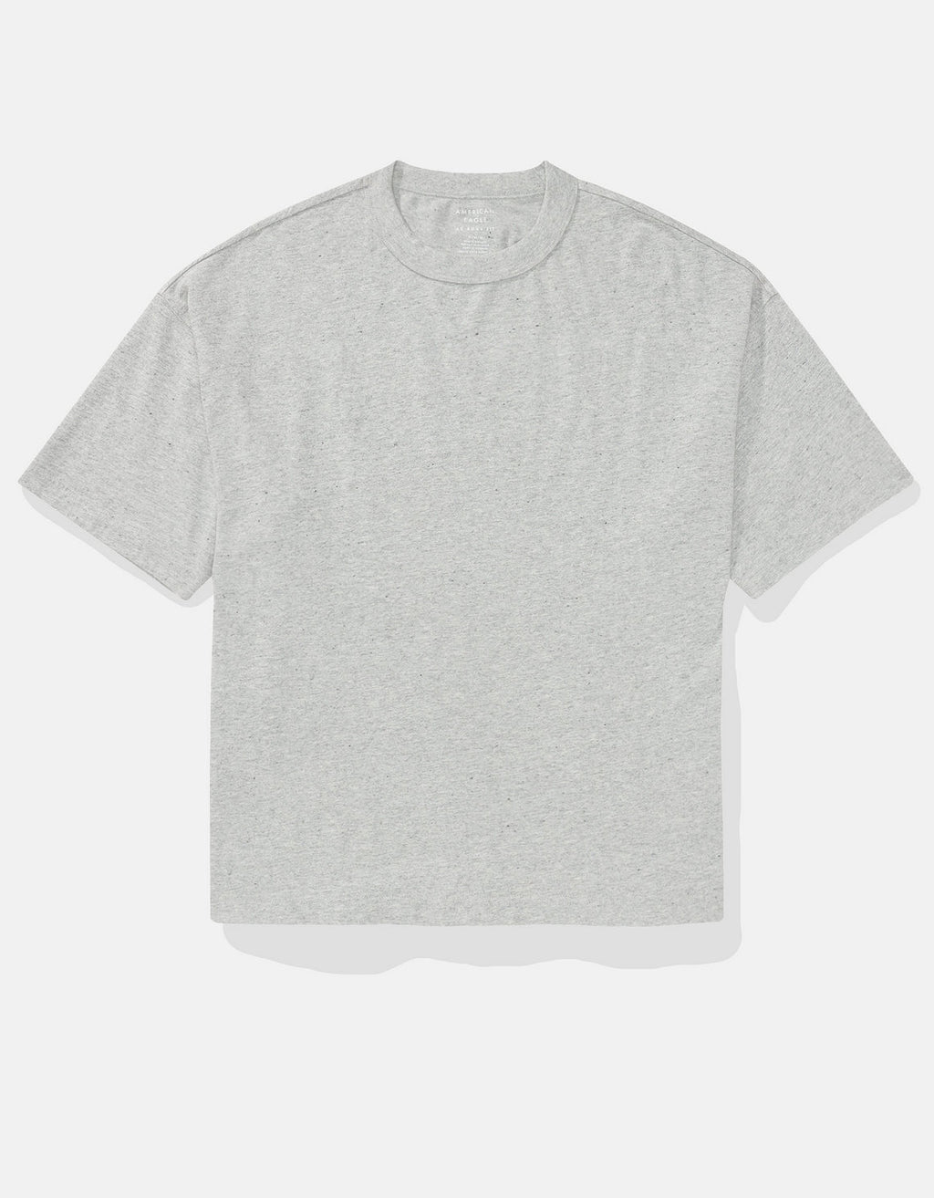 Polo sin Cuello Oversized Ae - Gris 1164_4565_092_f