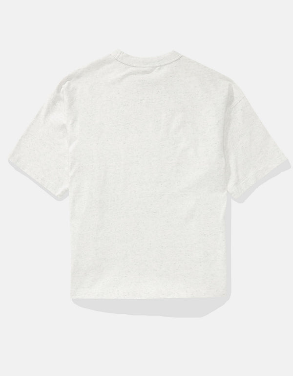 Polo sin Cuello Oversized Ae - Blanco