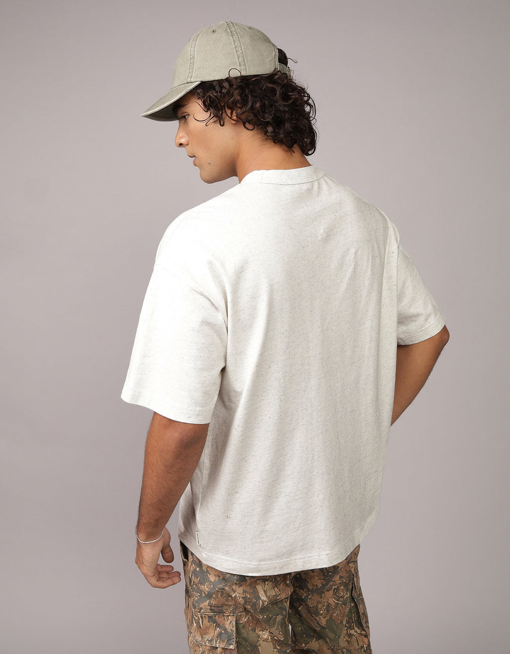 Polo sin Cuello Oversized Ae - Blanco 1164_4565_100_ob