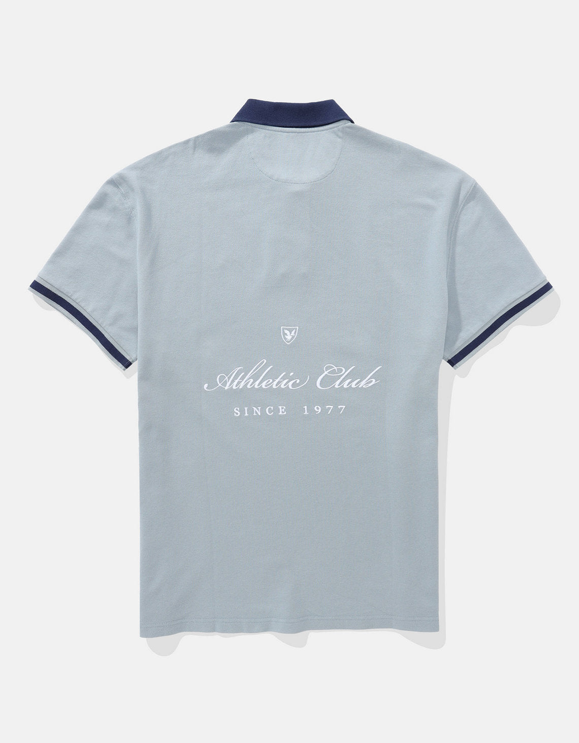Polo sin Cuello Polo con Logo Ae - Azul 1165_4405_400_b