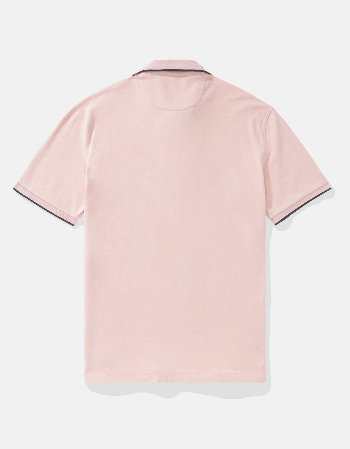 Polo de Piqué Elástico con Apariencia Desgastada para Hombre - Rosa 1165_4559_615_b