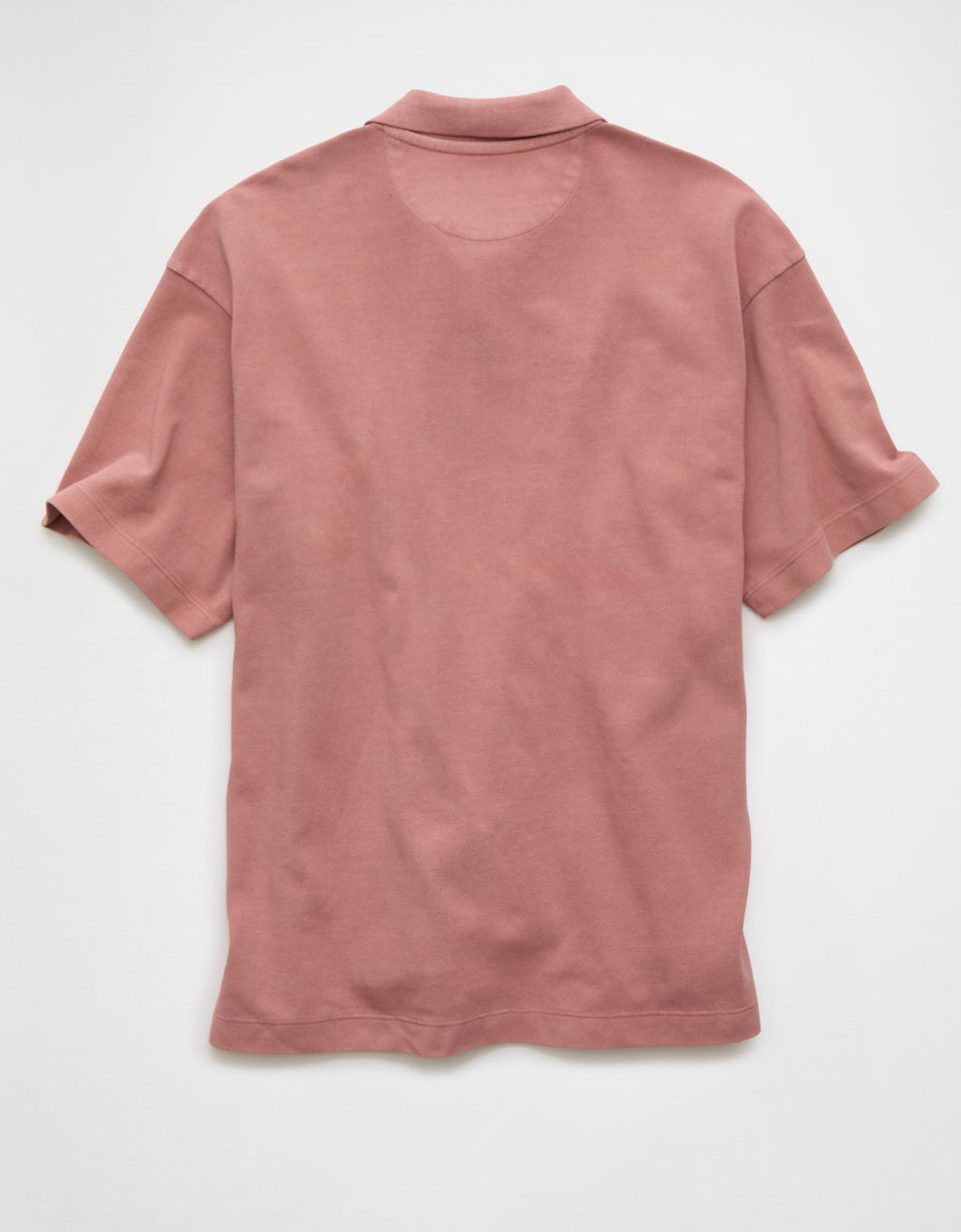 Camiseta Tipo Polo Boxy Ae - Rosa 1165_4983_639_b