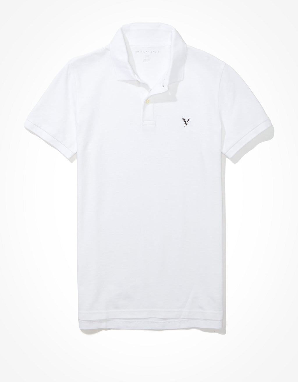 Polo en Tejido Piqué Slim Fit para Hombre - Blanco 1165_9146_100_f