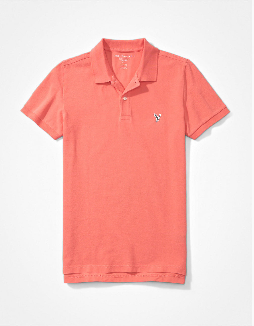 Polo en Tejido Piqué Slim Fit para Hombre - Rosa 1165_9146_199_f