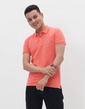 Polo en Tejido Piqué Slim Fit para Hombre - Rosa 1165_9146_199_of