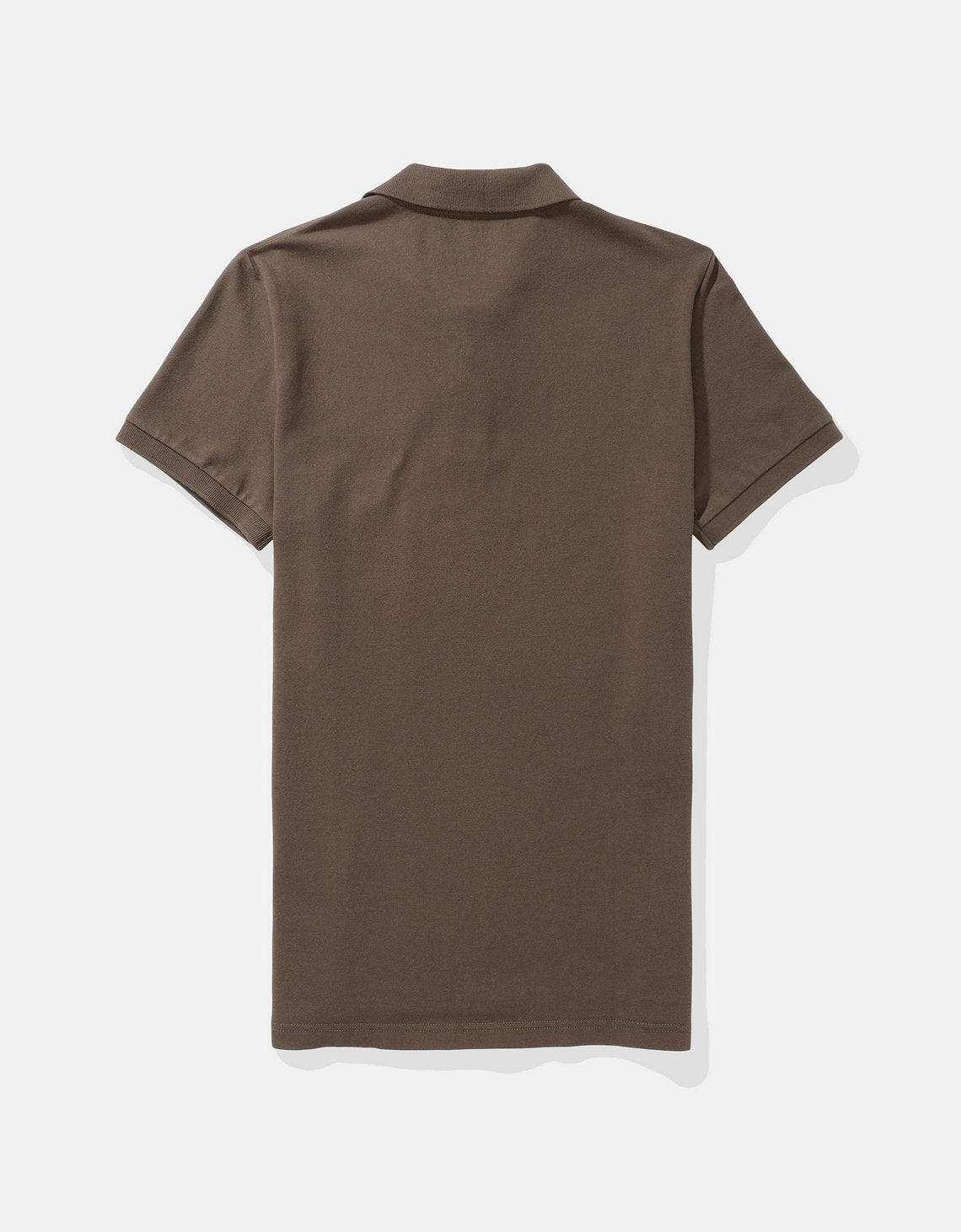 Polo en Tejido Piqué Slim Fit para Hombre - Café 1165_9146_227_b