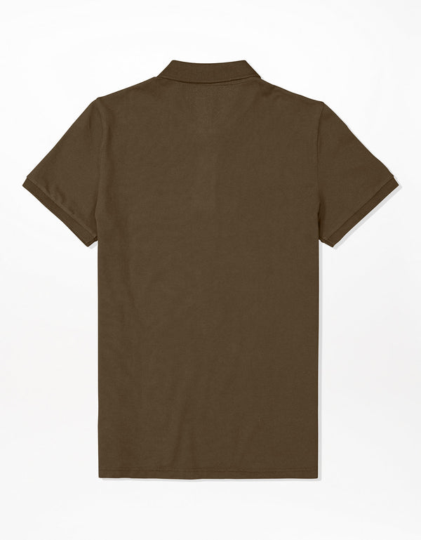 Polo en Tejido Piqué Slim Fit para Hombre - Generico