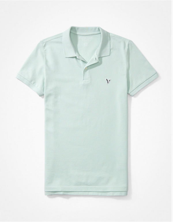 Polo en Tejido Piqué Slim Fit para Hombre - Generico