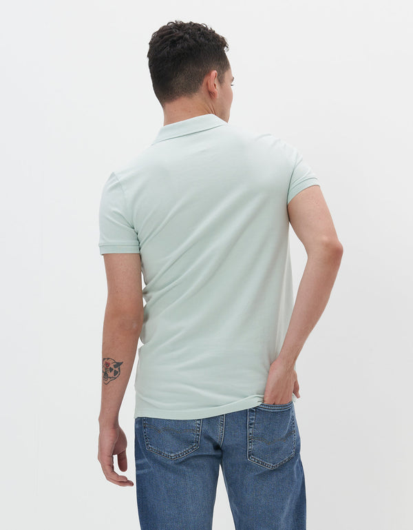 Polo en Tejido Piqué Slim Fit para Hombre - Generico