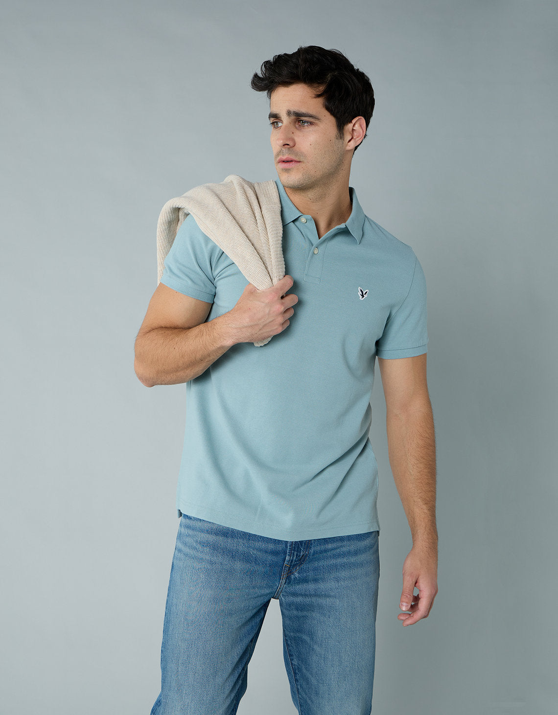 Polo en Tejido Piqué Slim Fit para Hombre - Generico 1165_9146_333_of
