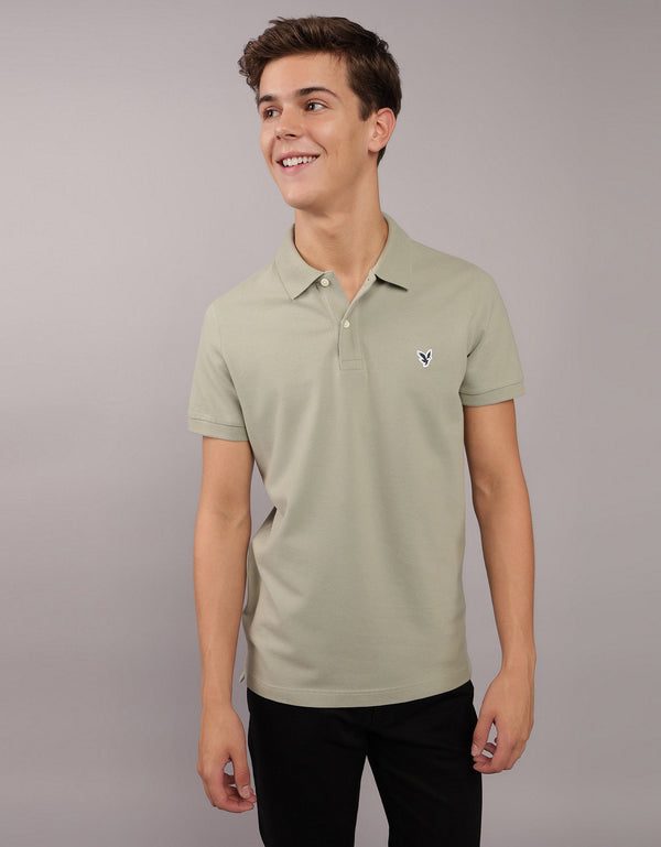 Polo en Tejido Piqué Slim Fit para Hombre - Generico