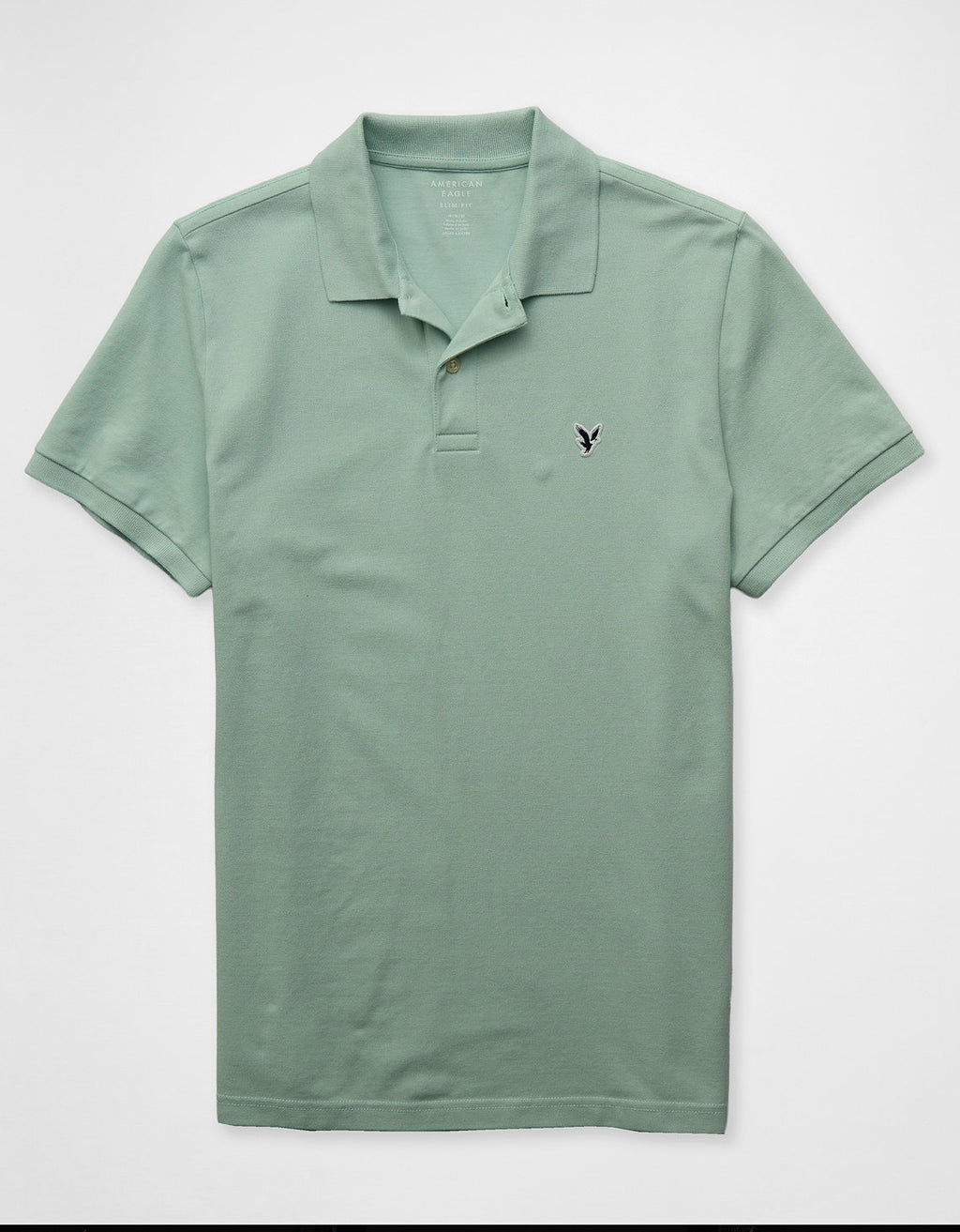 Polo en Tejido Piqué Slim Fit para Hombre - Verde 1165_9146_392_f