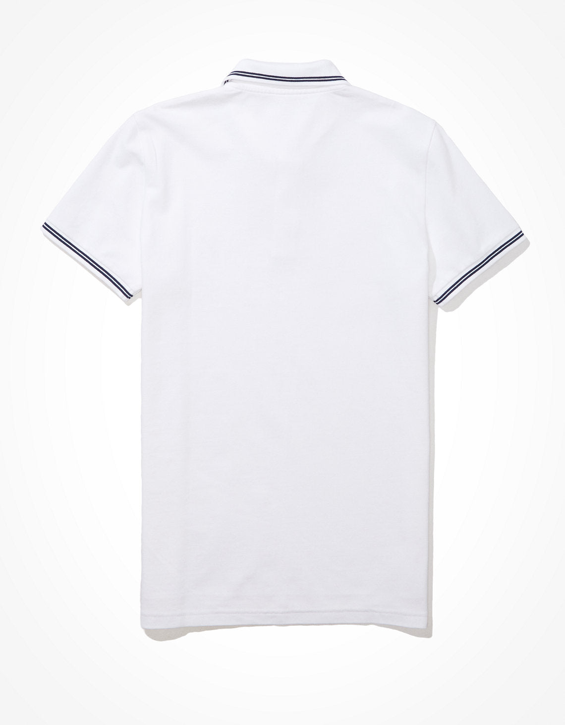 Polo sin Cuello Tipo Polo Clásica Ae - Blanco 1165_9150_100_b