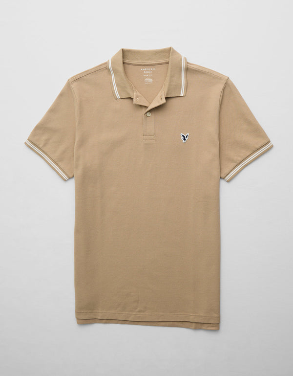 Polo sin Cuello Tipo Polo Clásica Ae - Generico