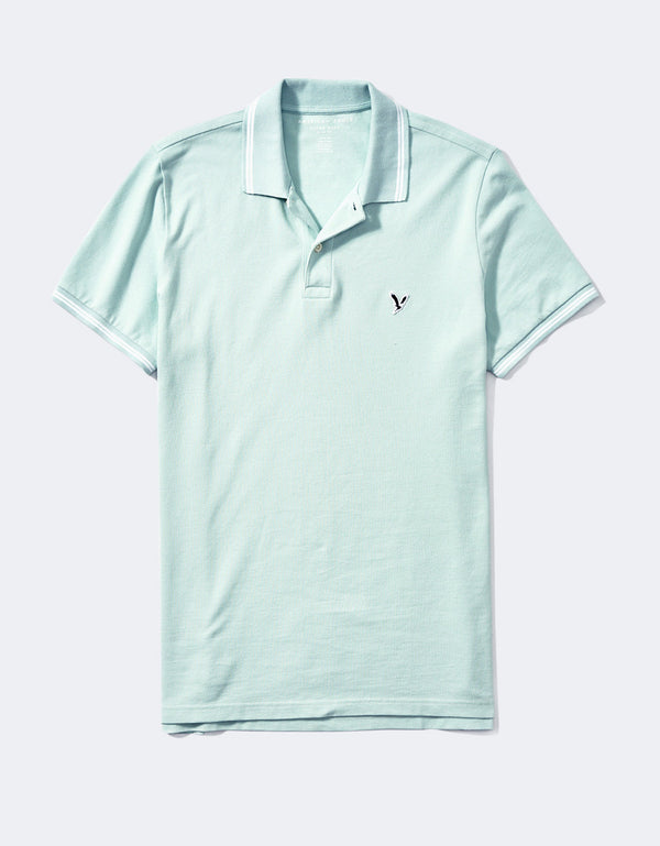 Polo sin Cuello Tipo Polo Clásica Ae - Generico