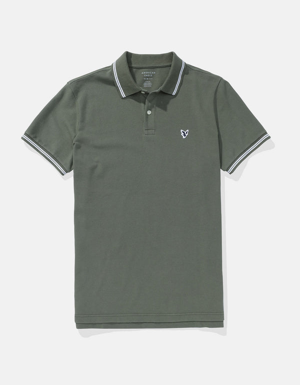 Polo sin Cuello Tipo Polo Clásica Ae - Generico
