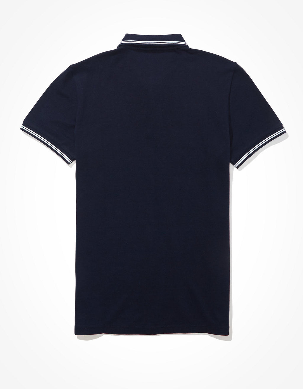 Polo sin Cuello Tipo Polo Clásica Ae - Azul 1165_9150_410_b