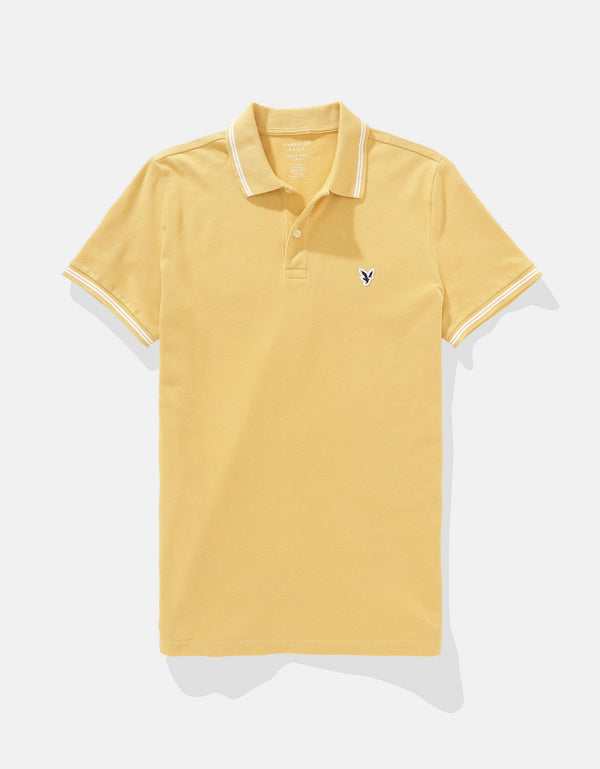 Polo sin Cuello Tipo Polo Clásica Ae - Dorado