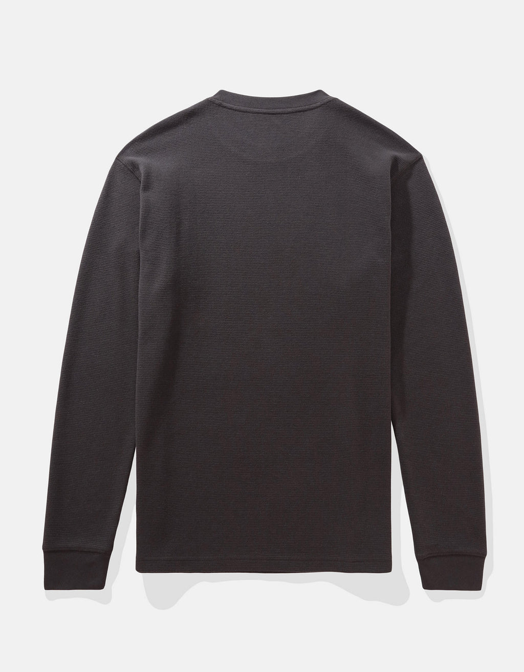Polo sin Cuello gráfica manga larga Hombre AE - Negro 1182_3994_001_b