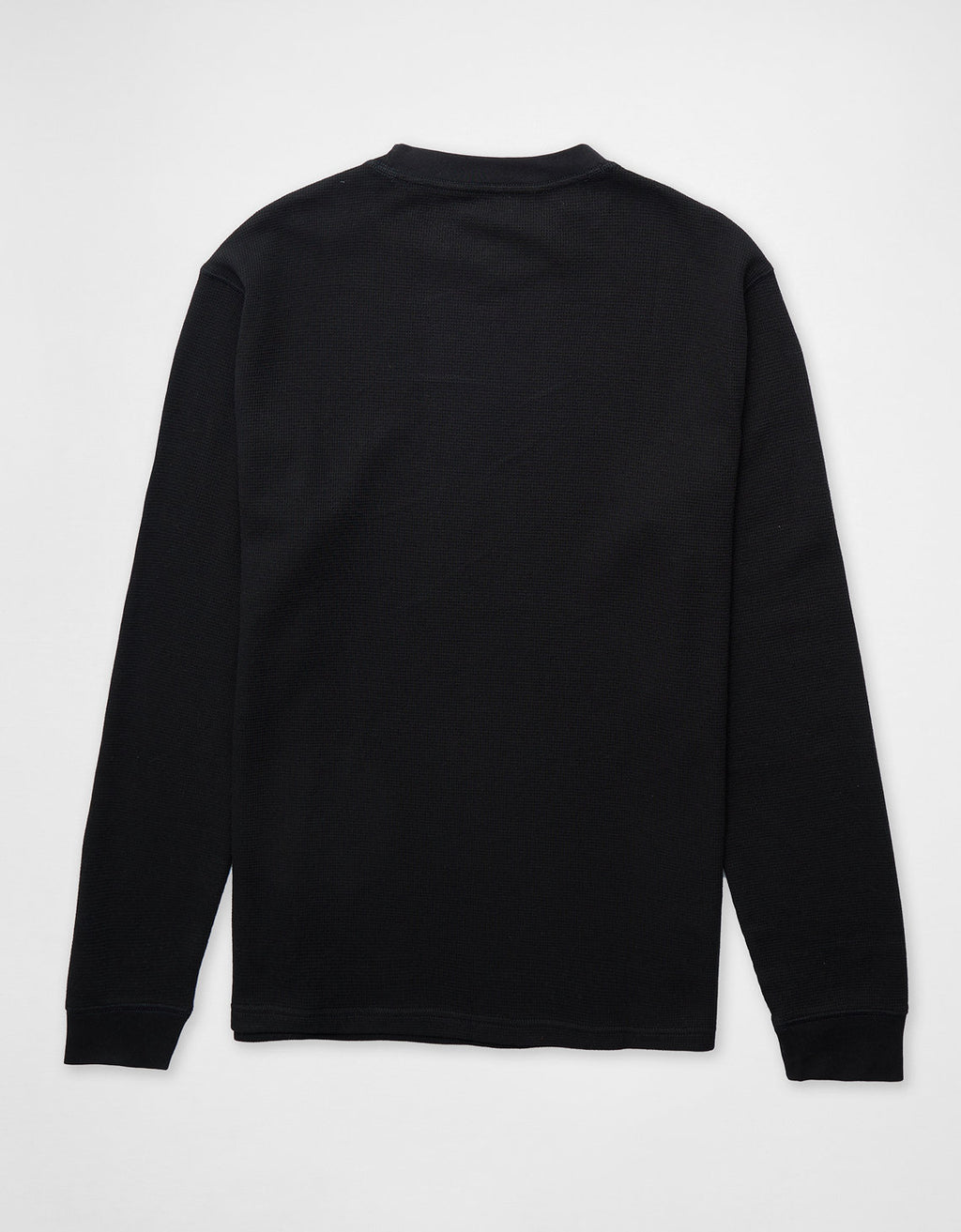 Polo sin Cuello Thermal Manga Larga Ae - Negro 1182_4598_064_b