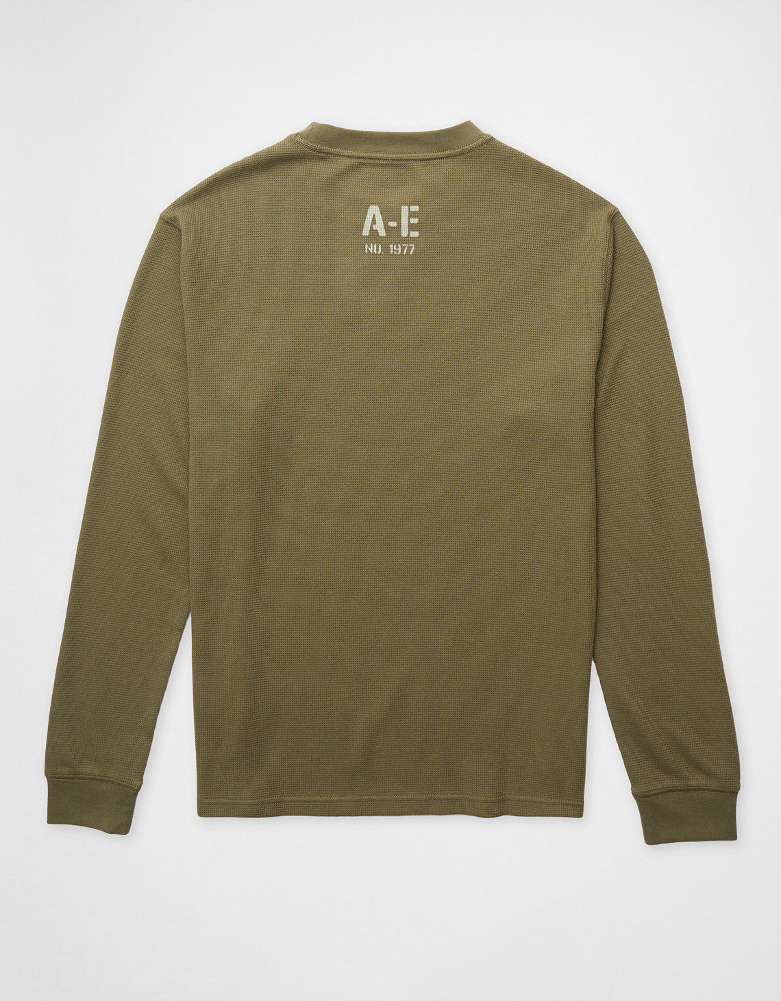 Polo sin Cuello Thermal Manga Larga Ae - Verde 1182_4598_329_b