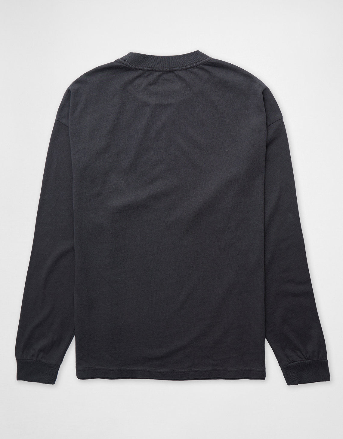 Polo sin Cuello gráfica de manga larga AE Super Soft - Negro 1182_4599_094_b