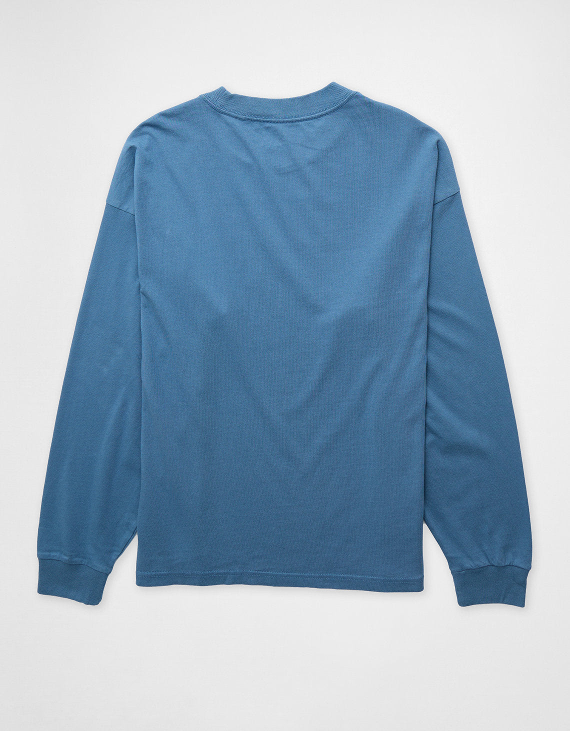 Polo sin Cuello gráfica de manga larga AE Super Soft - Azul 1182_4599_410_b