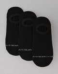 Paquete de 3 medias taloneras Hombre AE - Negro 1225_7615_001_f