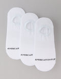 Paquete de 3 medias taloneras Hombre AE - Blanco 1225_7615_100_f