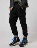 Jogger Ae 24/7 Good Vibes Cargo - Negro 1229_4791_001_of