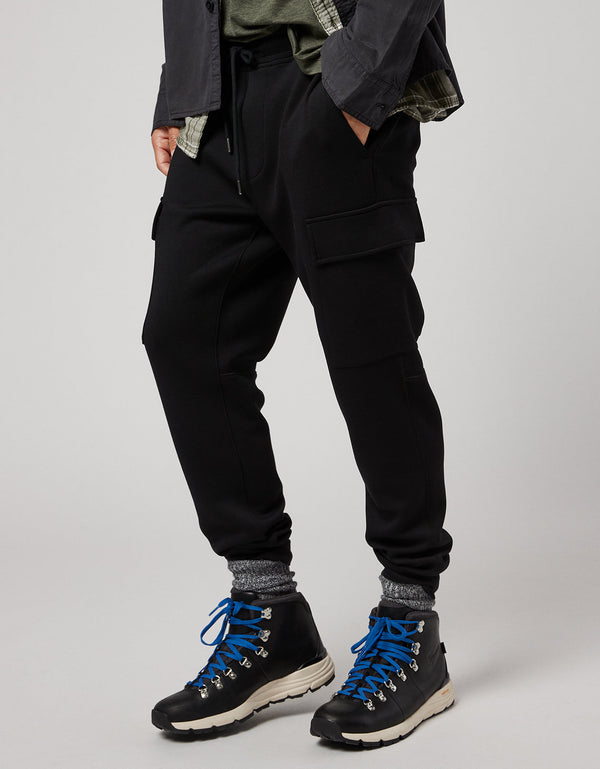 Jogger Ae 24/7 Good Vibes Cargo - Negro