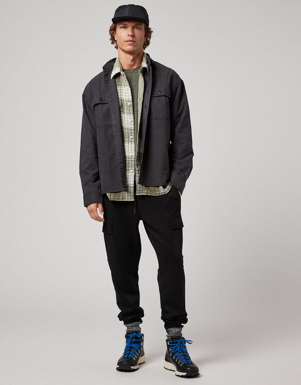 Jogger Ae 24/7 Good Vibes Cargo - Negro