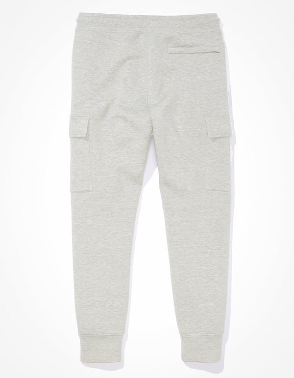 Jogger Ae 24/7 Good Vibes Cargo - Blanco