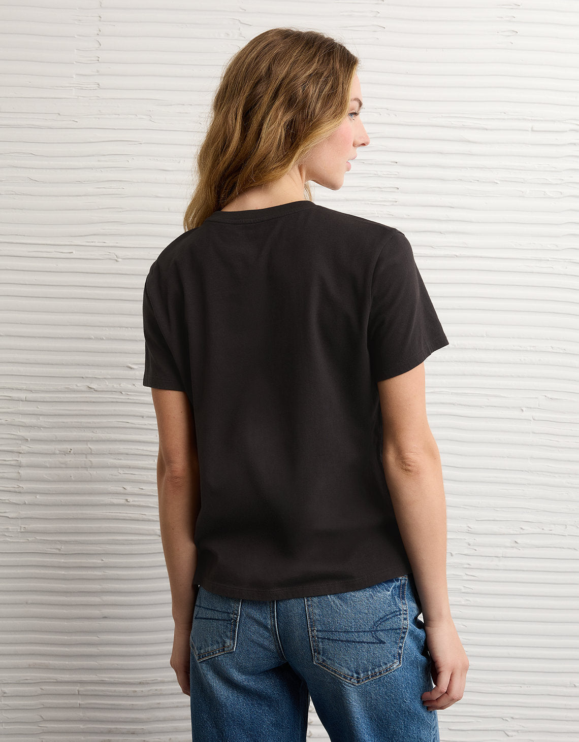 Camiseta con Gráfico Ae - Negro 1305_1537_094_ob