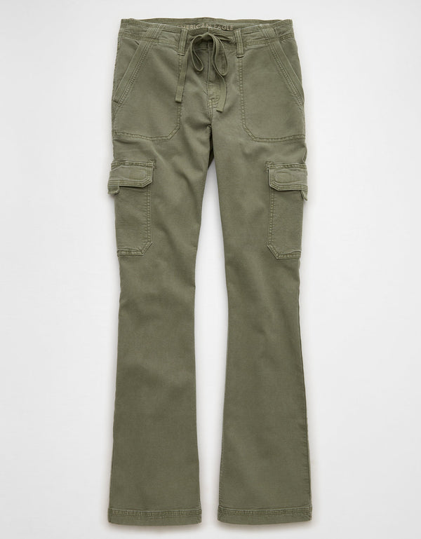 Pantalón Tipo Cargo con corte en Bota Mujer AE - Generico
