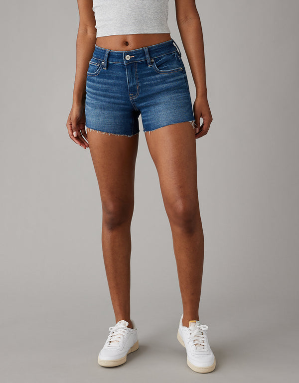 Short en denim Ae - Azul