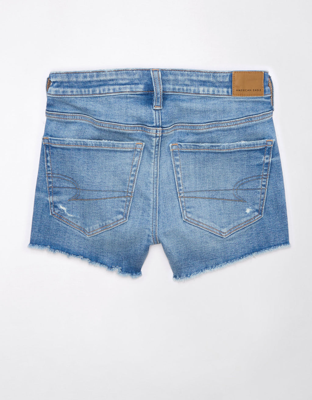 Short  Denim de Tiro Alto con rotos Mujer AE - Azul 1333_7744_947_b