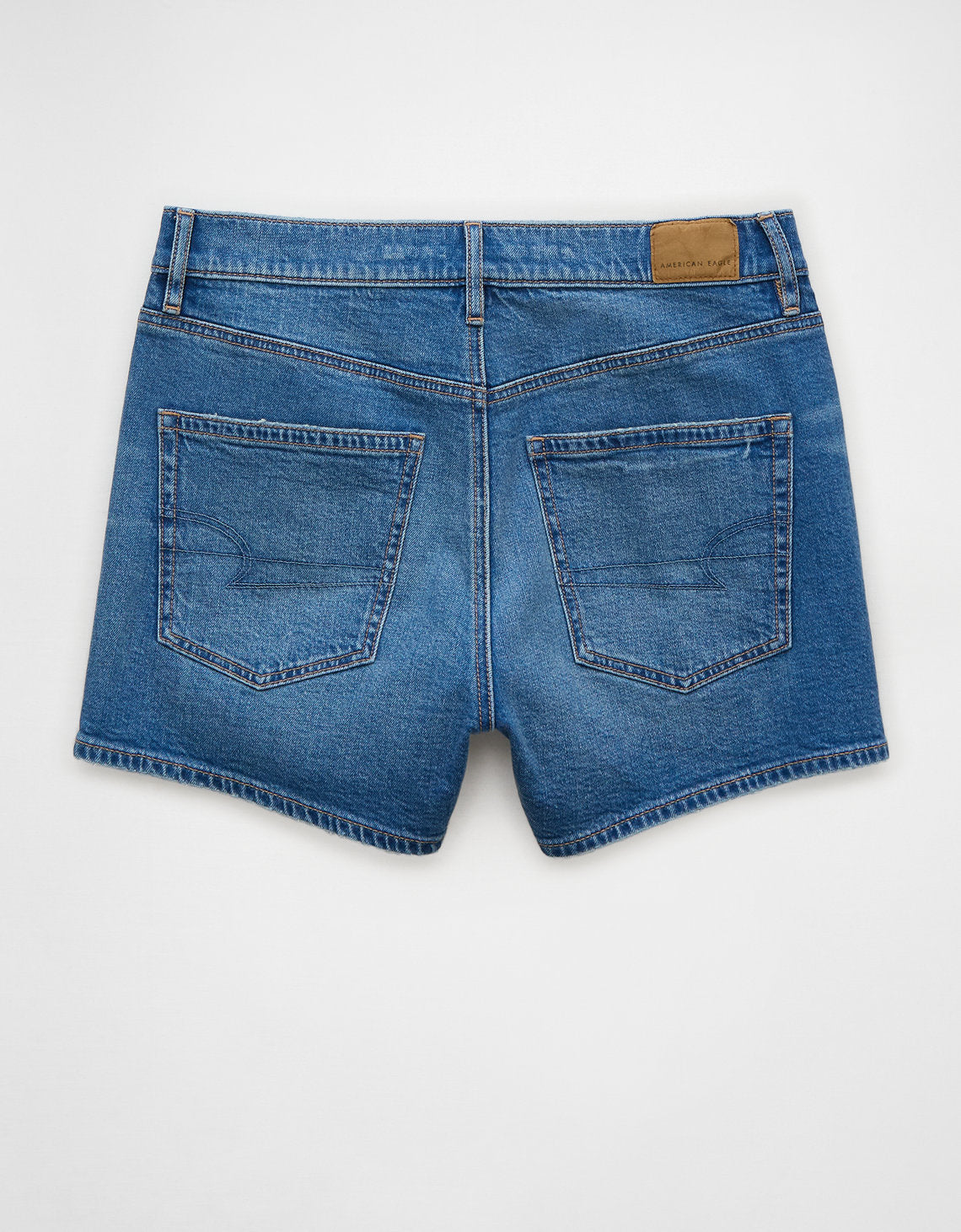 Short Strigid en Denim con Tiro Alto para Mujer - Azul 1334_8124_471_b